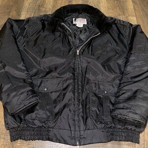 Men’s 2XL National Patrol Bomber Jacket Black
